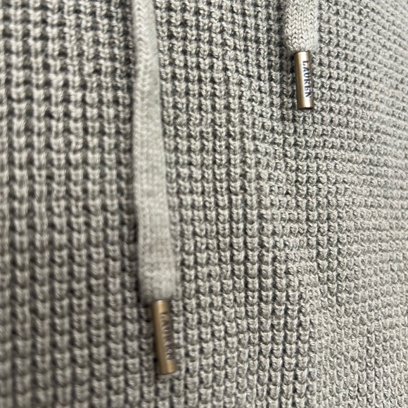 RALPH LAUREN Olive Green Hooded Sweater Lauren GREEN LABEL - Picture 7 of 7